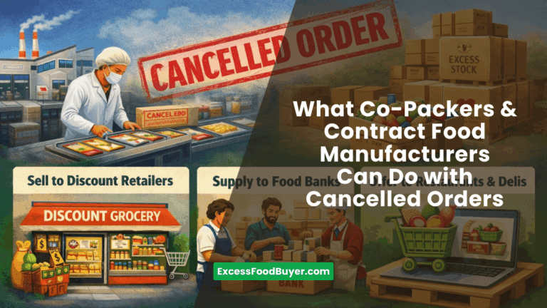 What Co-Packers and Contract Food Manufacturers Can Do with Cancelled Orders