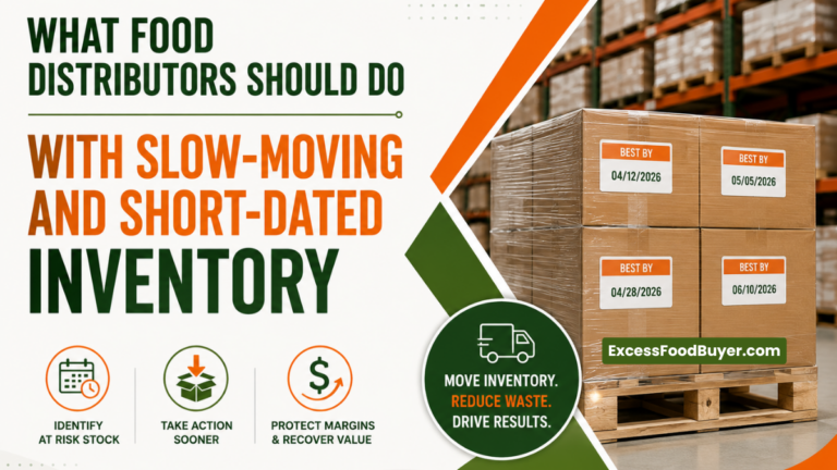 What Food Distributors Should Do with Slow-Moving and Short-Dated Inventory